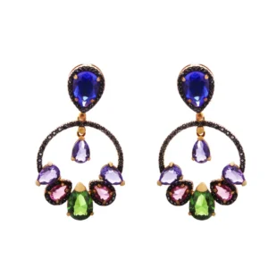 BRINCOS COM CRISTAIS SWAROVSKY