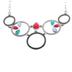 COLAR PRATA 925 COM CRISTAIS SWAROVSKY
