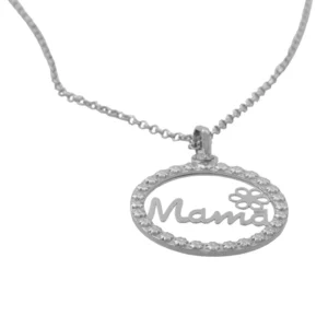 COLAR EM PRATA 925 DIA DA MÃE
