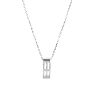 COLAR EM PRATA 925 COM DIAMANTE