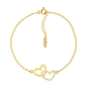 Pulseira Union Of Love Em Prata Dourada 925