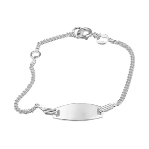 Pulseira em prata 925 com chapa